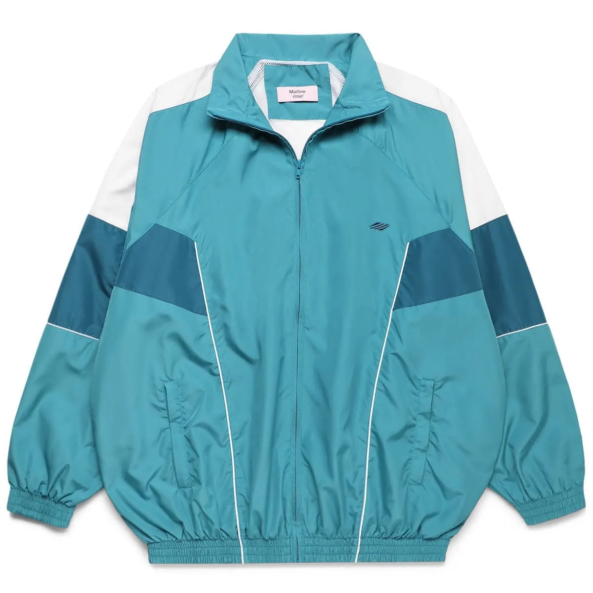OVERSIZED PANELED TRACK JACKET