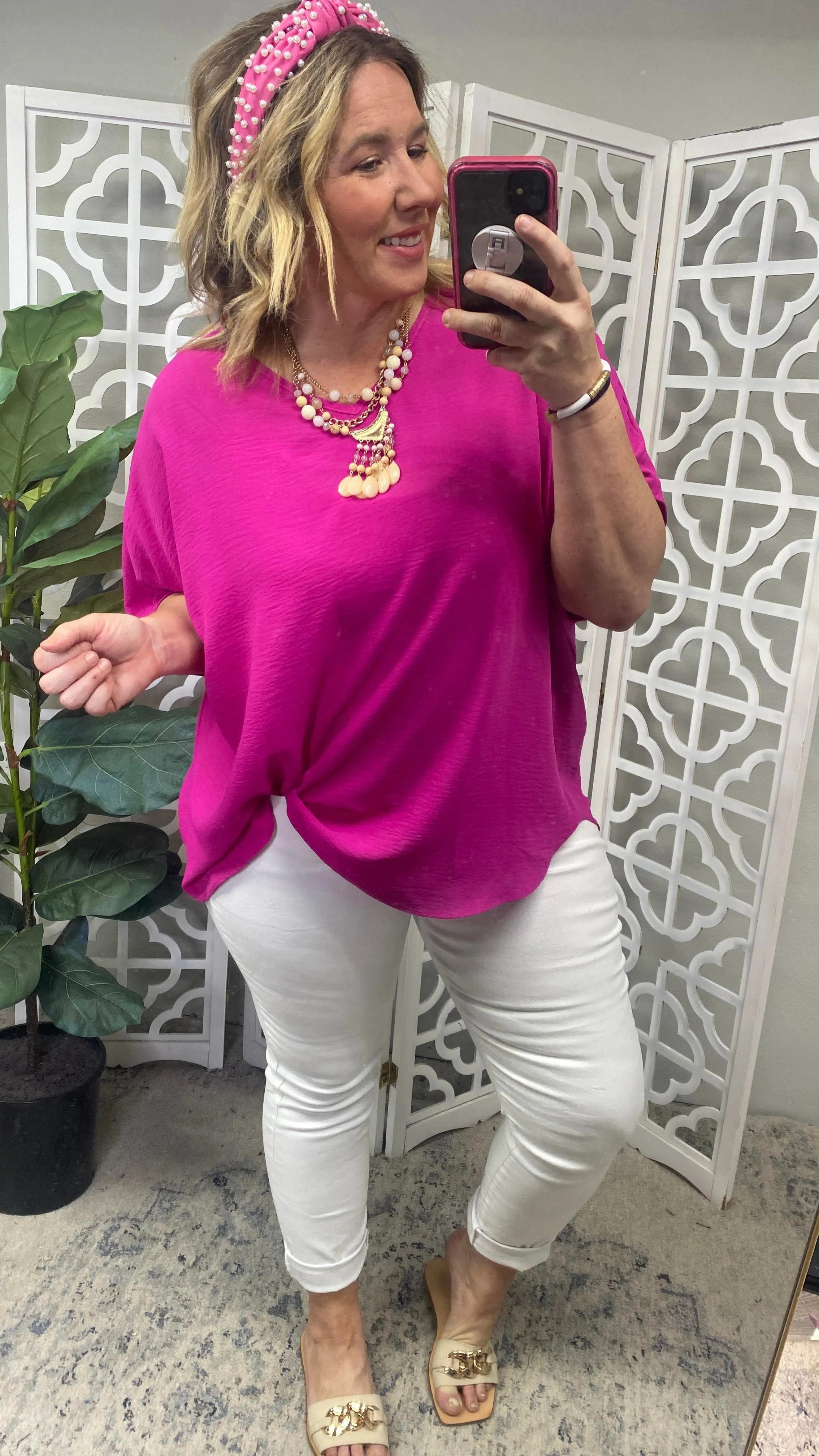 Oversized Tunic Blouse | FINAL SALE