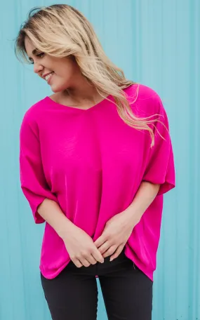 Oversized Tunic Blouse | FINAL SALE