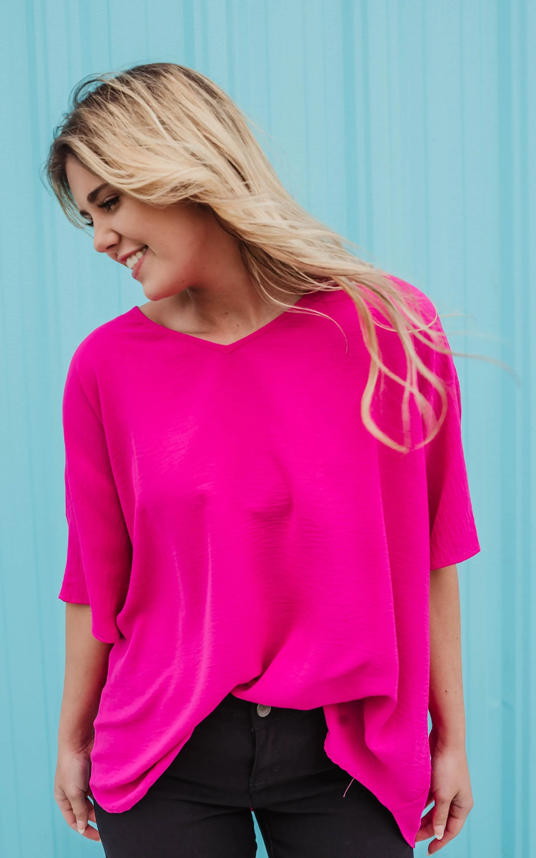 Oversized Tunic Blouse | FINAL SALE