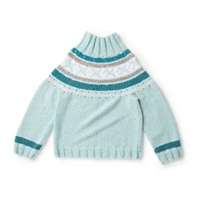Patons Park Place Knit Yoke Pullover