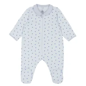 Petit Bateau Baby Boys Blue Stars Pyjama