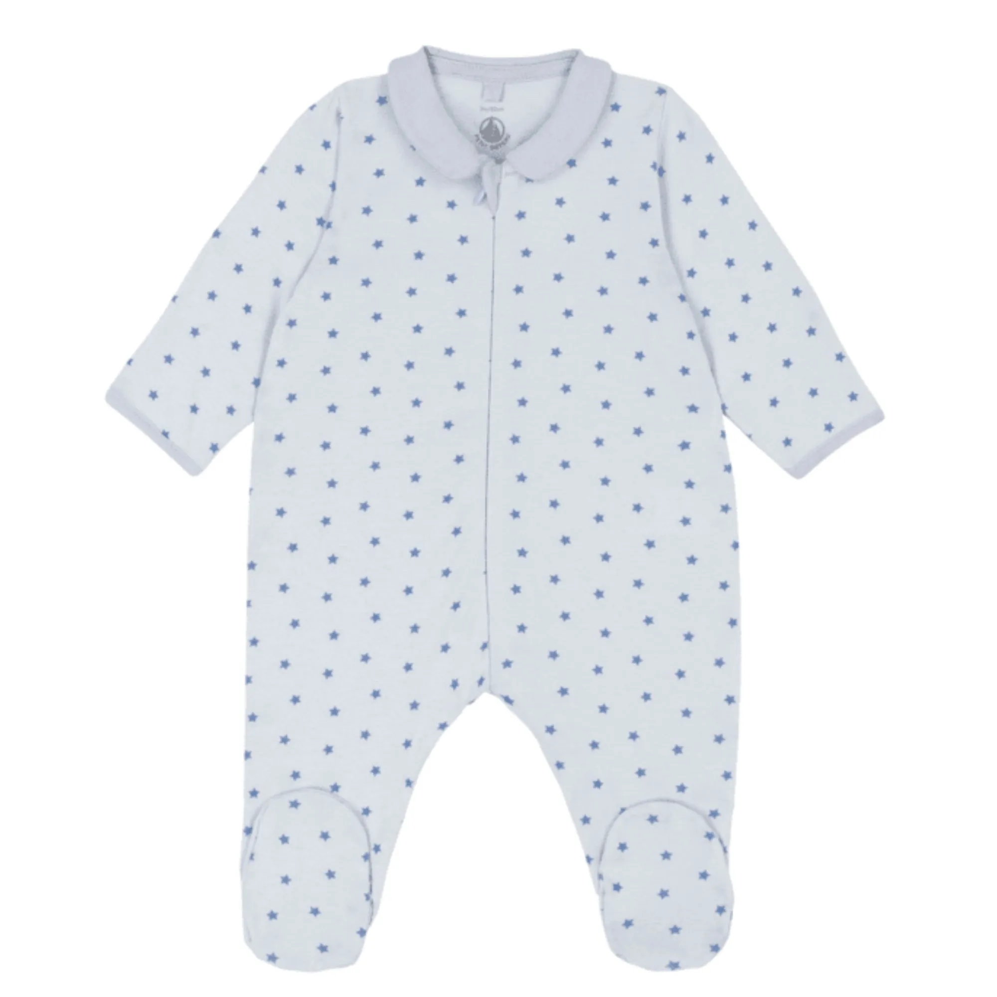 Petit Bateau Baby Boys Blue Stars Pyjama