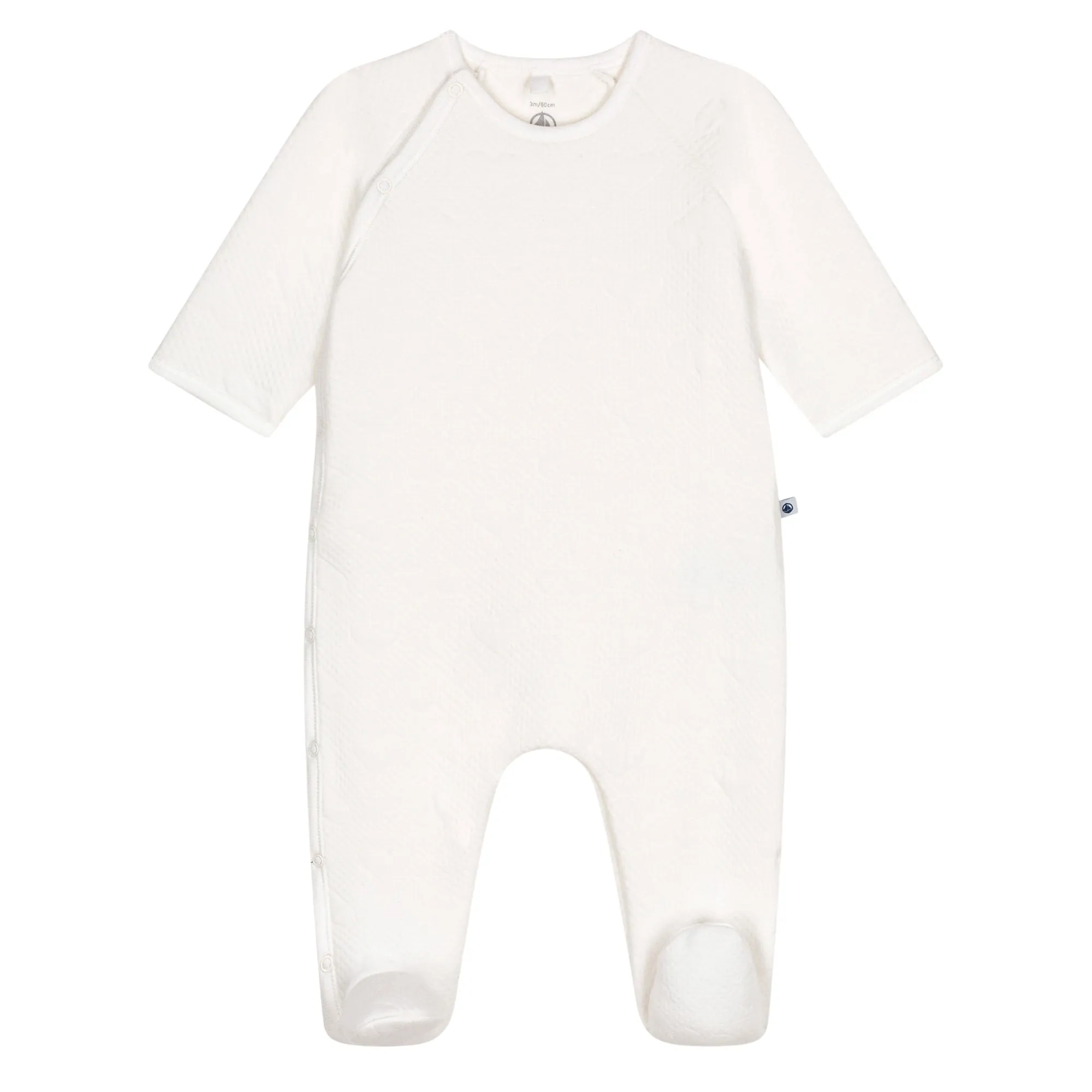 Petit Bateau Baby Cream Pyjama