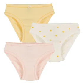 Petit Bateau Sun Print Set of 3 Underwear