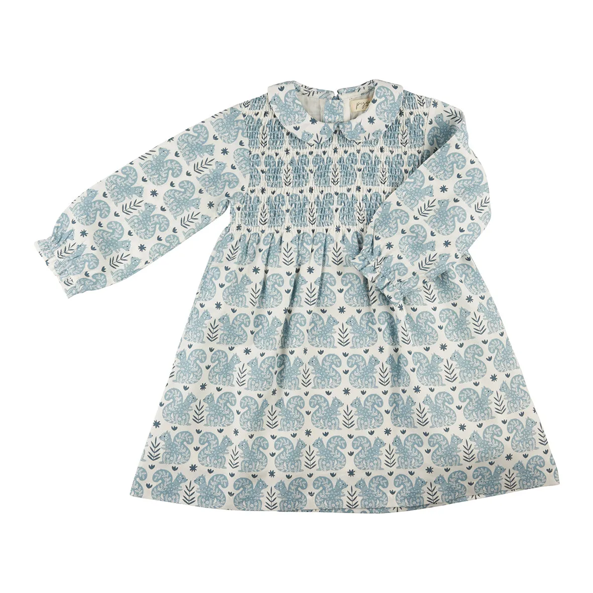 Pigeon organics - Dress with squirrel print