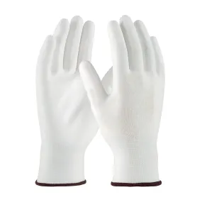 PIP 33-115/S Seamless Knit Polyester Glove with Polyurethane Coated Flat Grip on Palm & Fingers