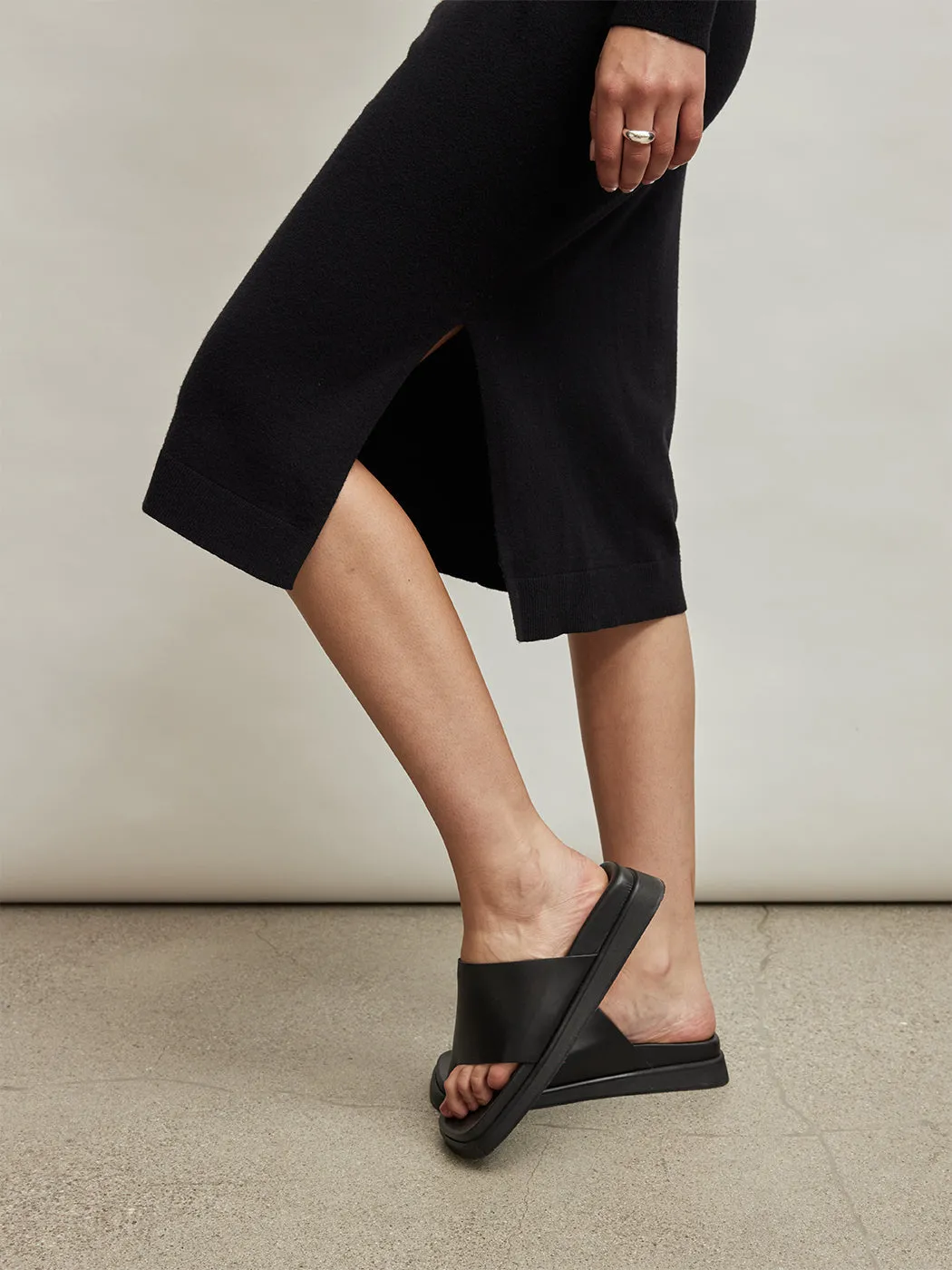 Polo Dress - Black