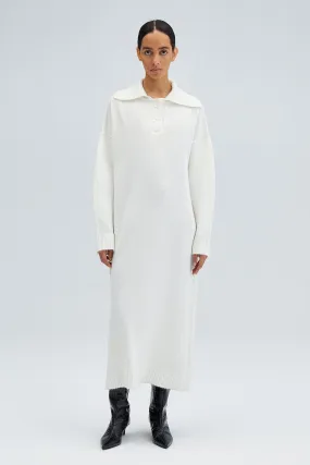 POLO NECK KNIT DRESS