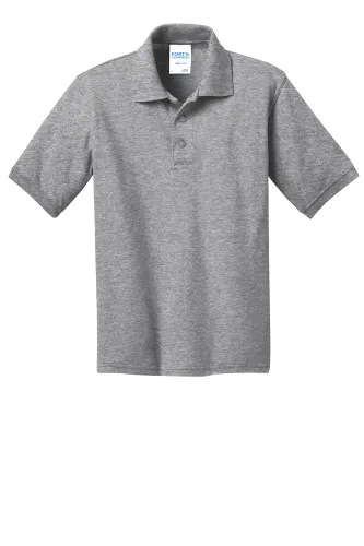 Port and Company Youth Core Blend Jersey Knit Polo