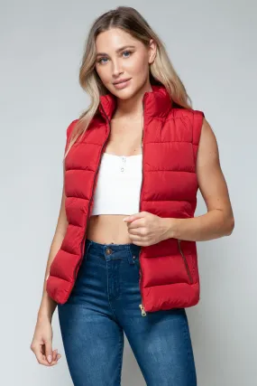 PRE-ORDER: Snobbish Zip Up Turtleneck Vest with Pockets