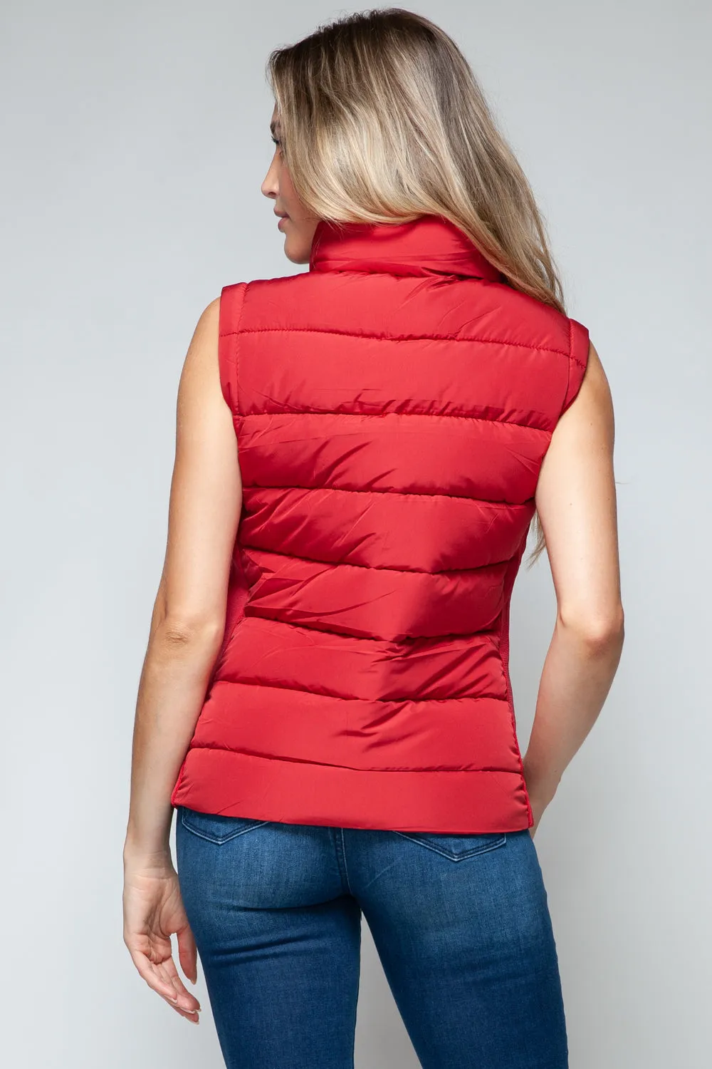 PRE-ORDER: Snobbish Zip Up Turtleneck Vest with Pockets
