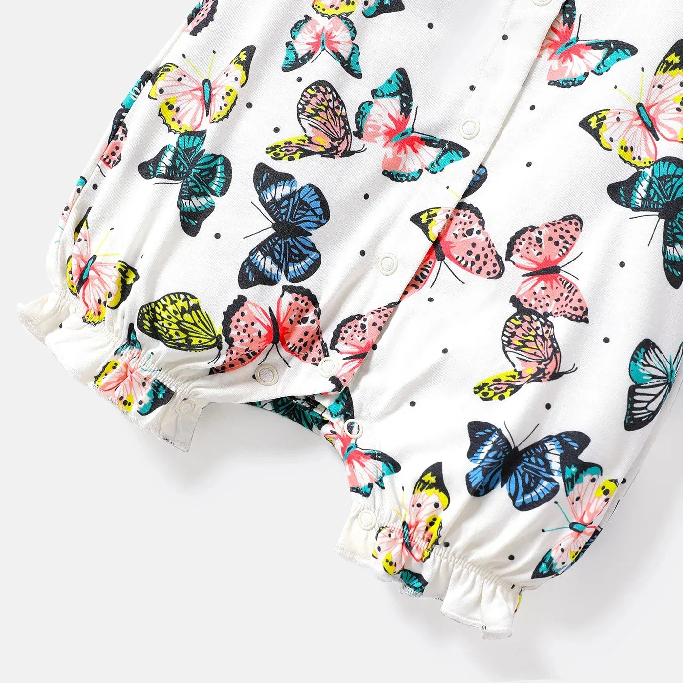 "Butterfly Sweetie" Baby's Romper
