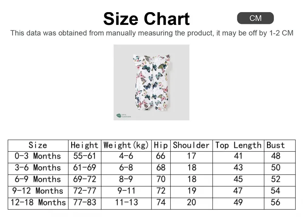 "Butterfly Sweetie" Baby's Romper