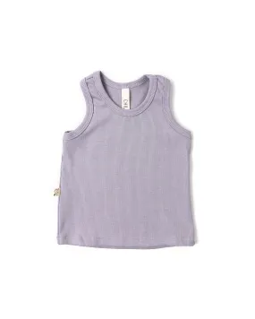 rib knit tank top CO - aura