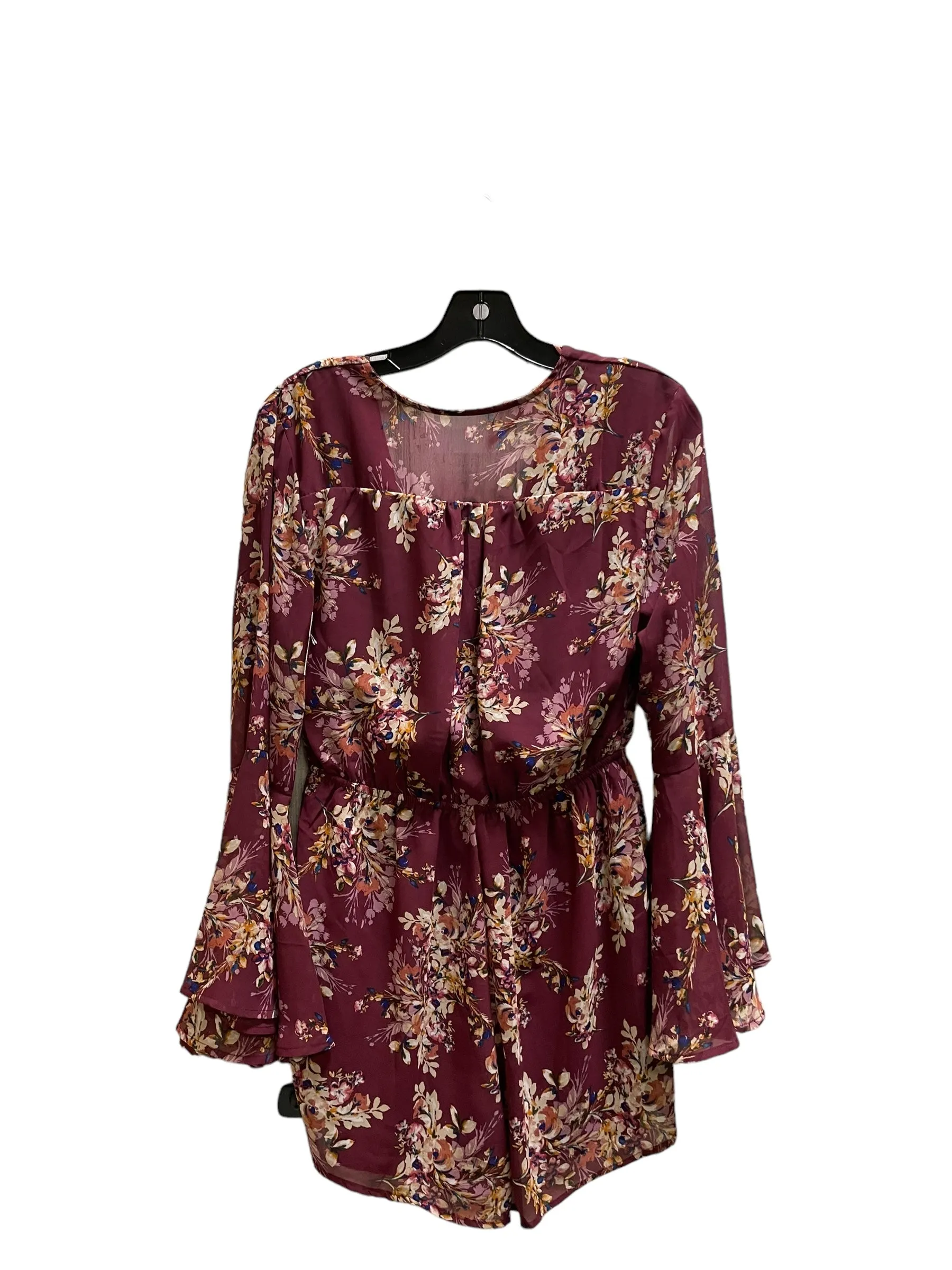 Romper By Miami In Purple, Size: M