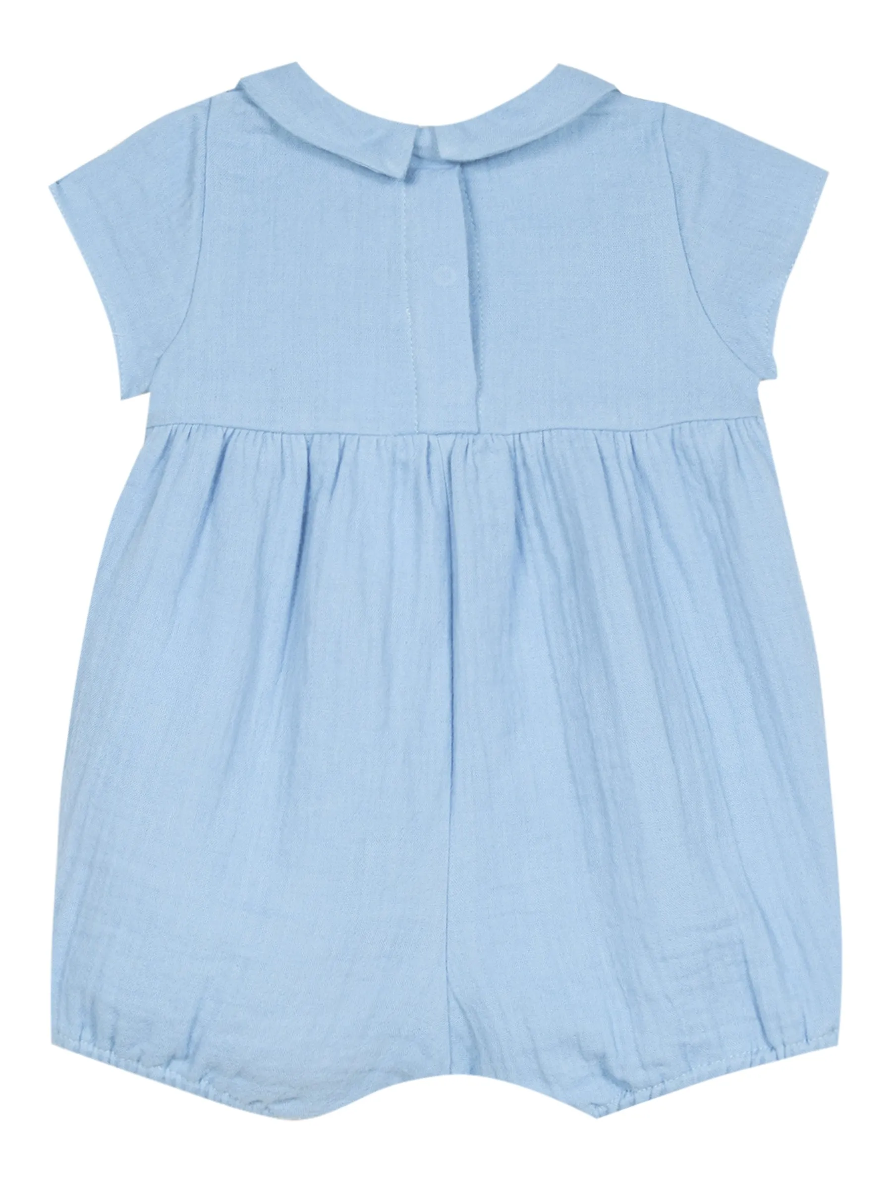 Romper suit - Horizon blue cotton
