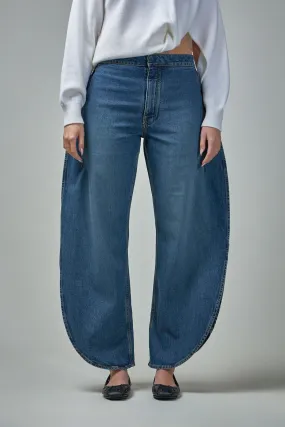 Round Jeans Stone Denim