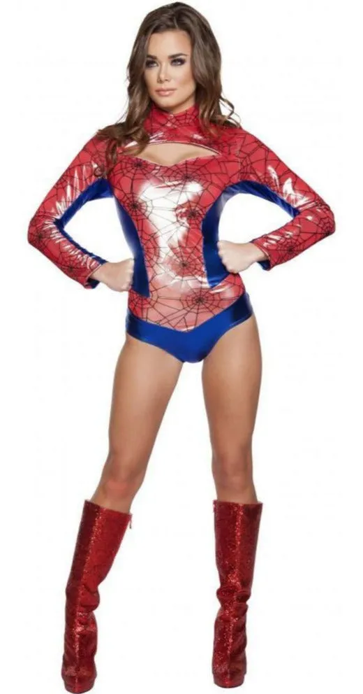 Sexy Spider Vigilante Costume