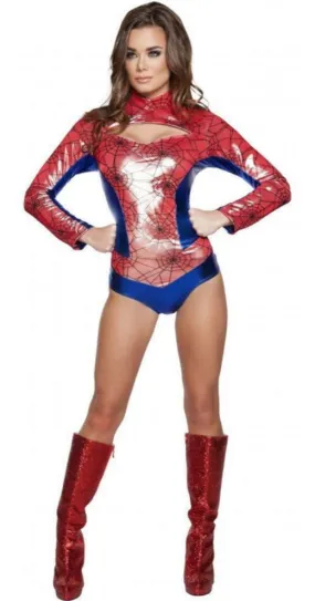Sexy Spider Vigilante Costume