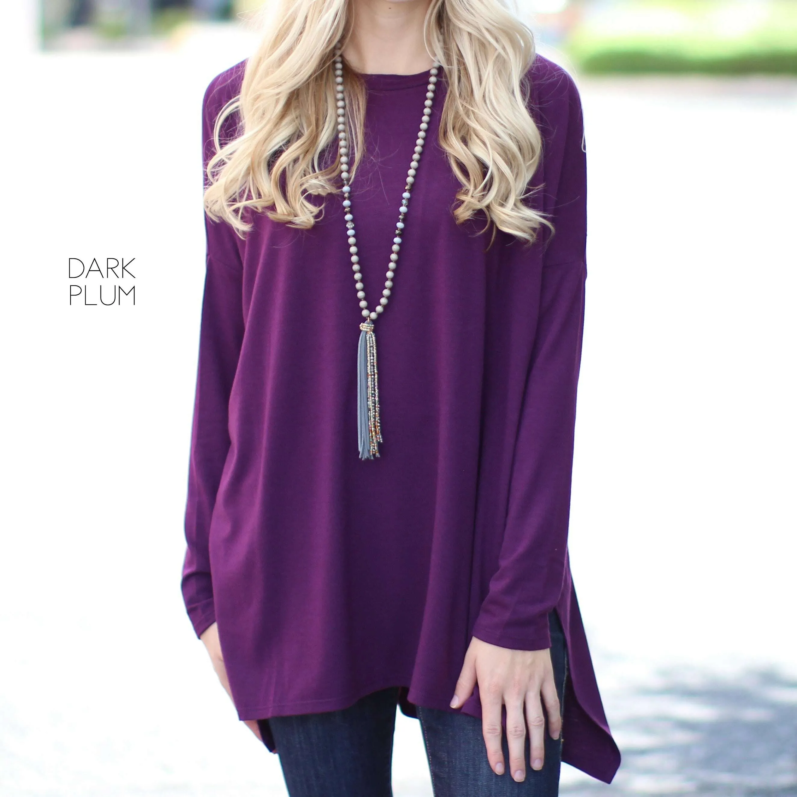 Side Slit Tunic | S-XL