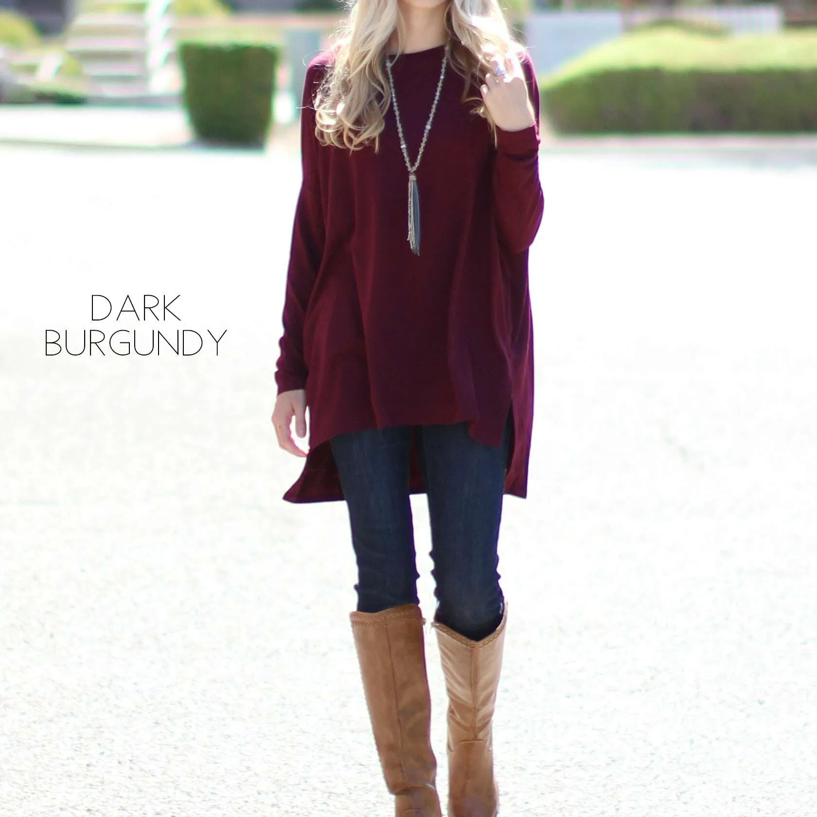 Side Slit Tunic | S-XL