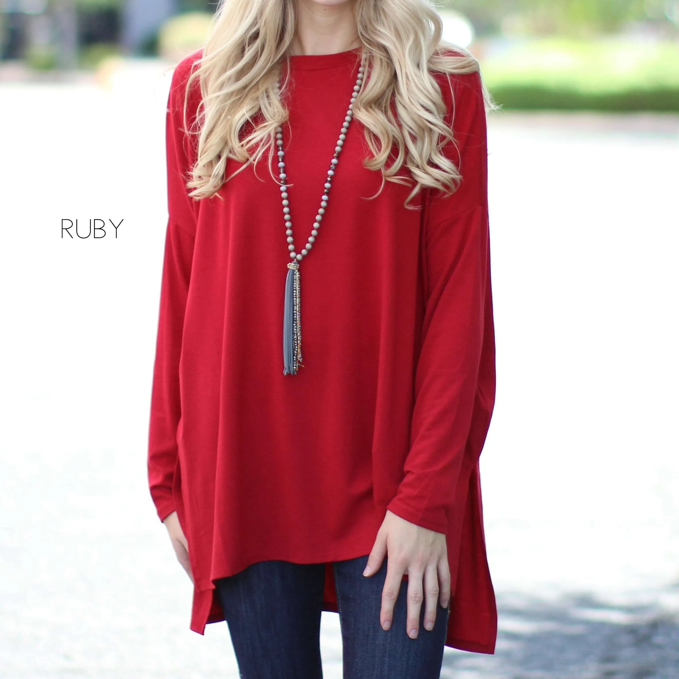 Side Slit Tunic | S-XL