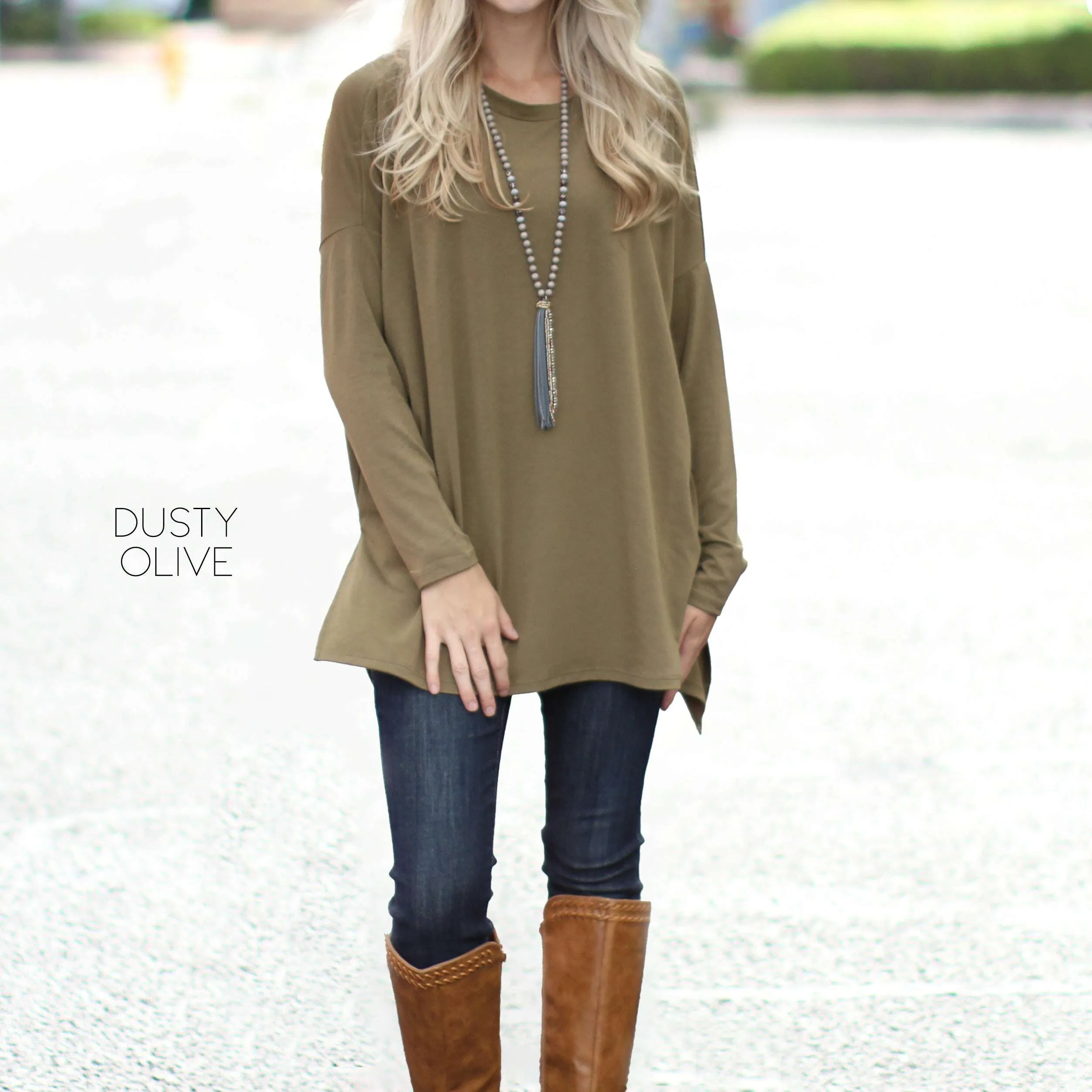 Side Slit Tunic | S-XL