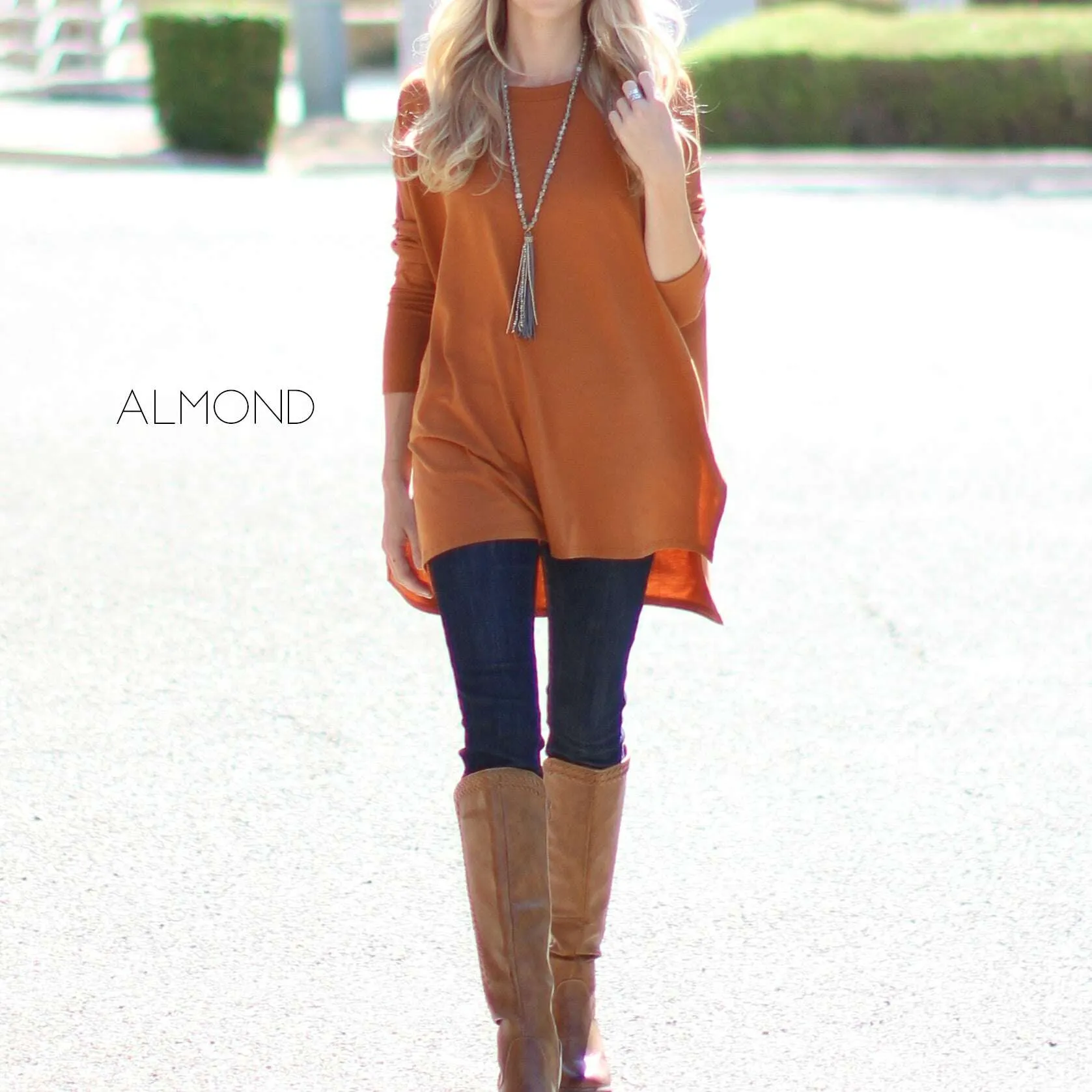 Side Slit Tunic | S-XL