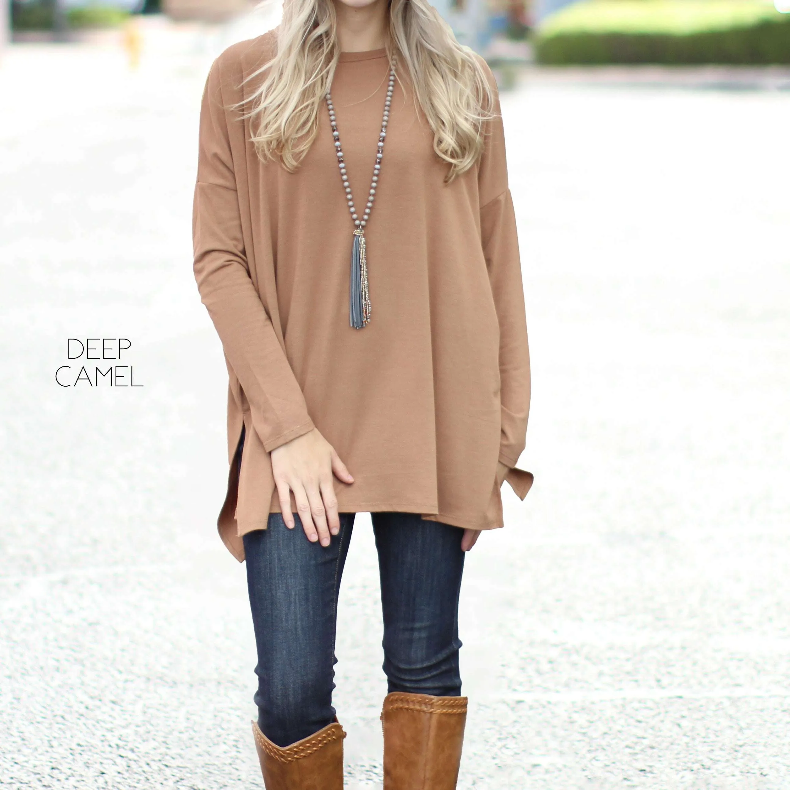Side Slit Tunic | S-XL