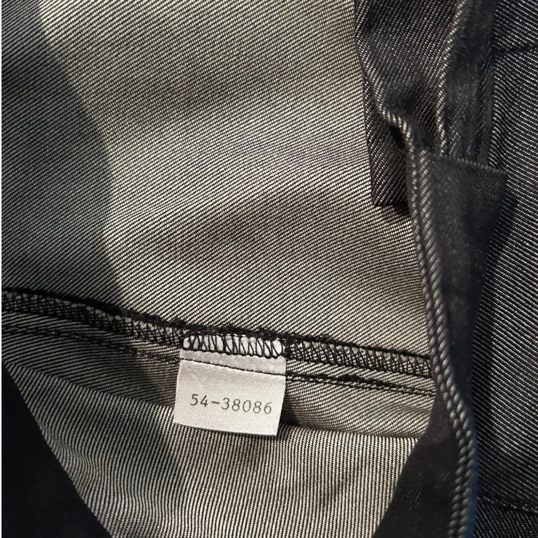 Silk Blend Pencil Skirt Professional Office Wear Gray