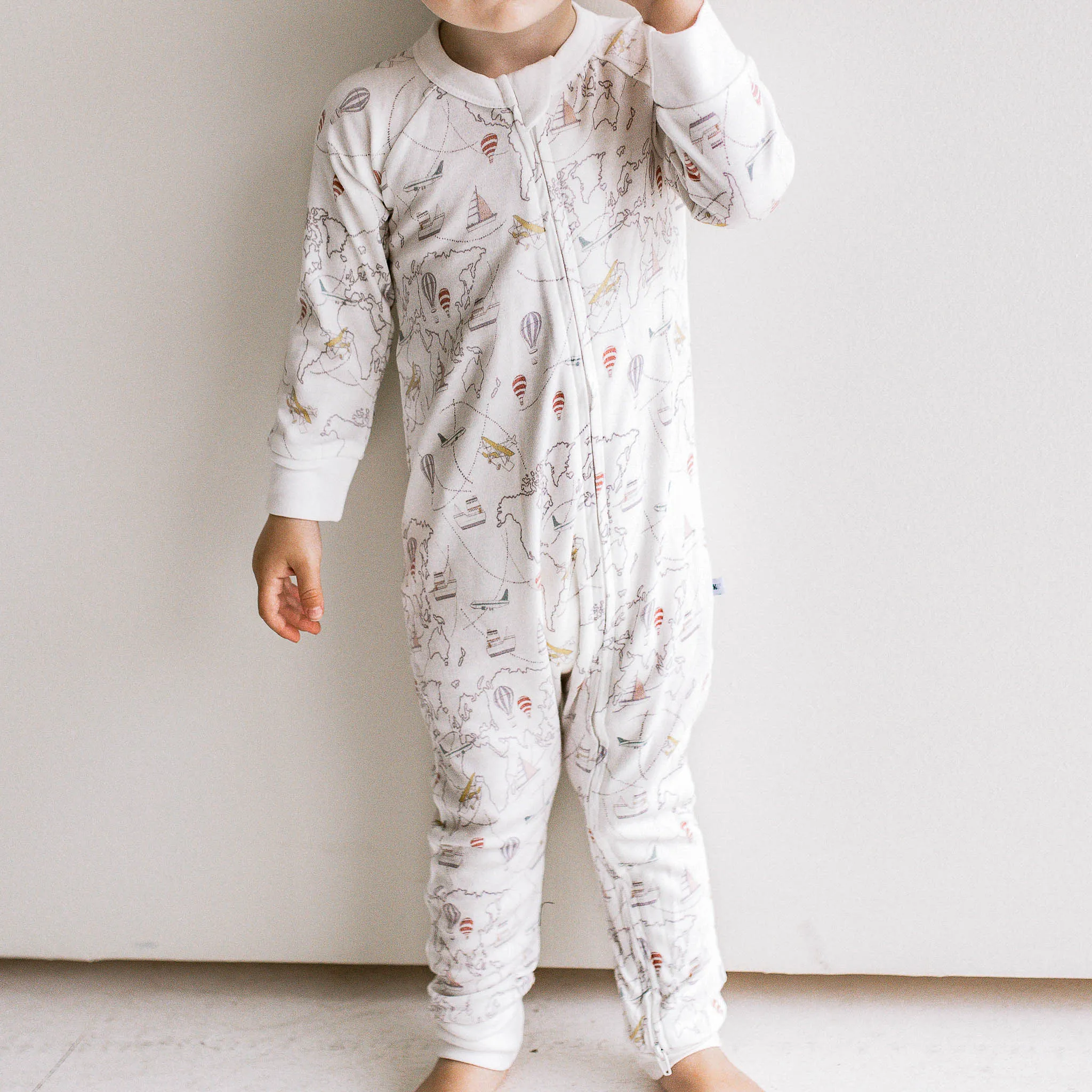 Sleep Romper - World Explorer