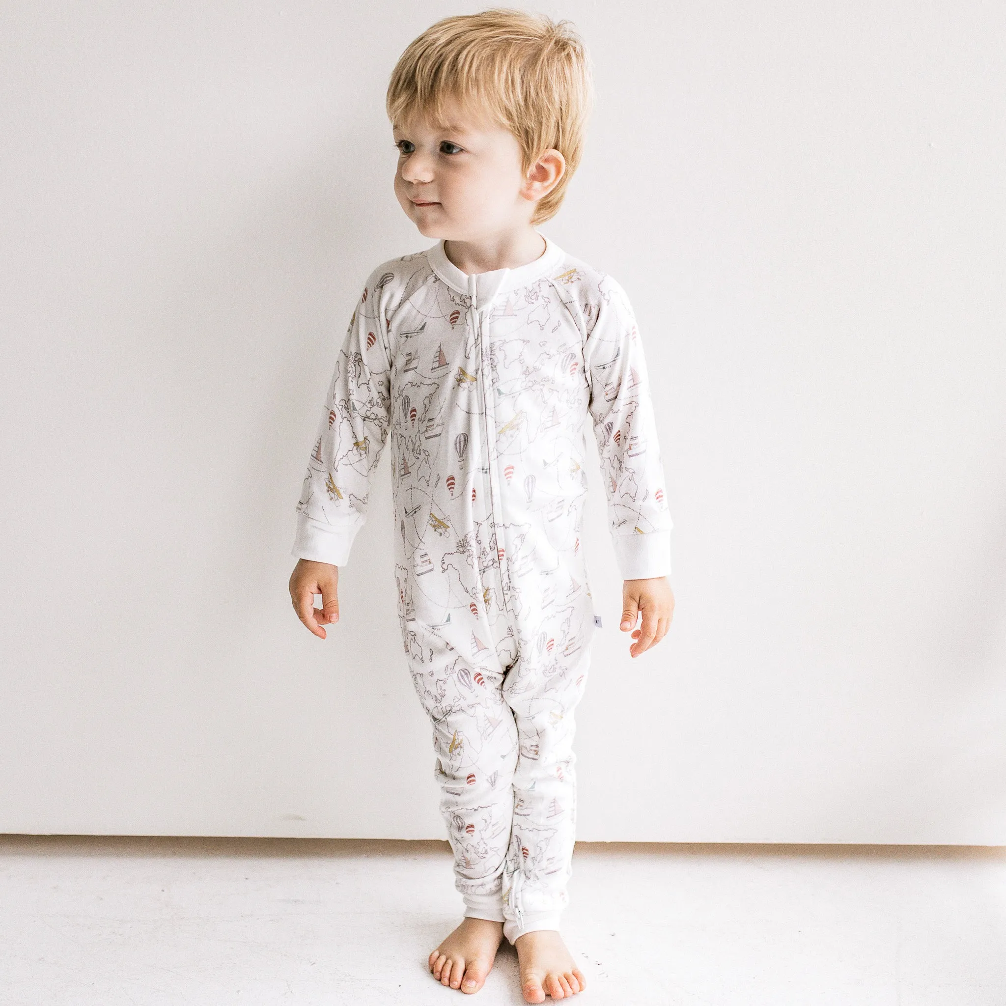 Sleep Romper - World Explorer
