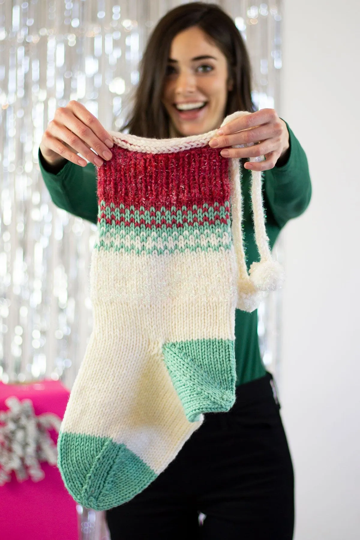 Snow Globe Stocking