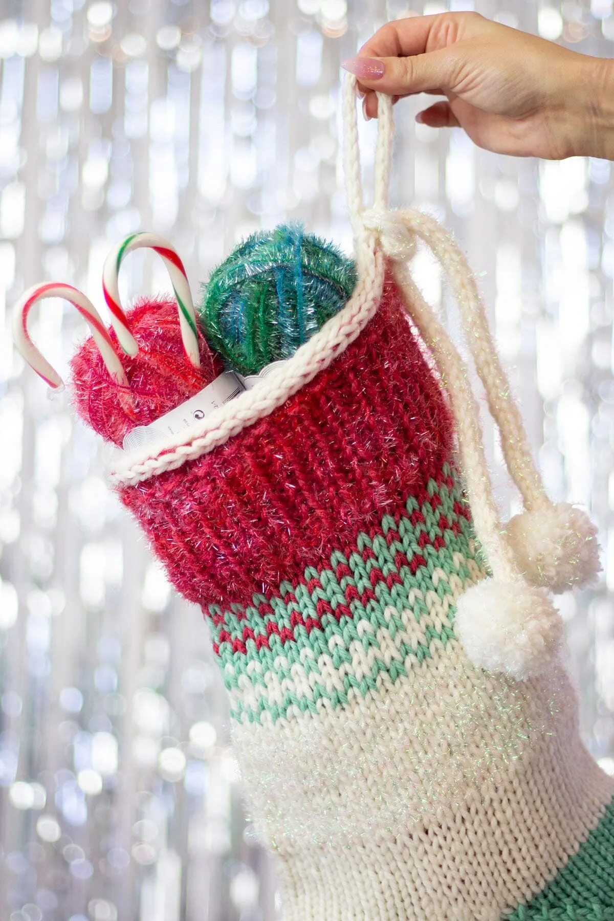 Snow Globe Stocking