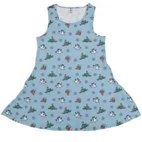 Snowing Frogs Dress