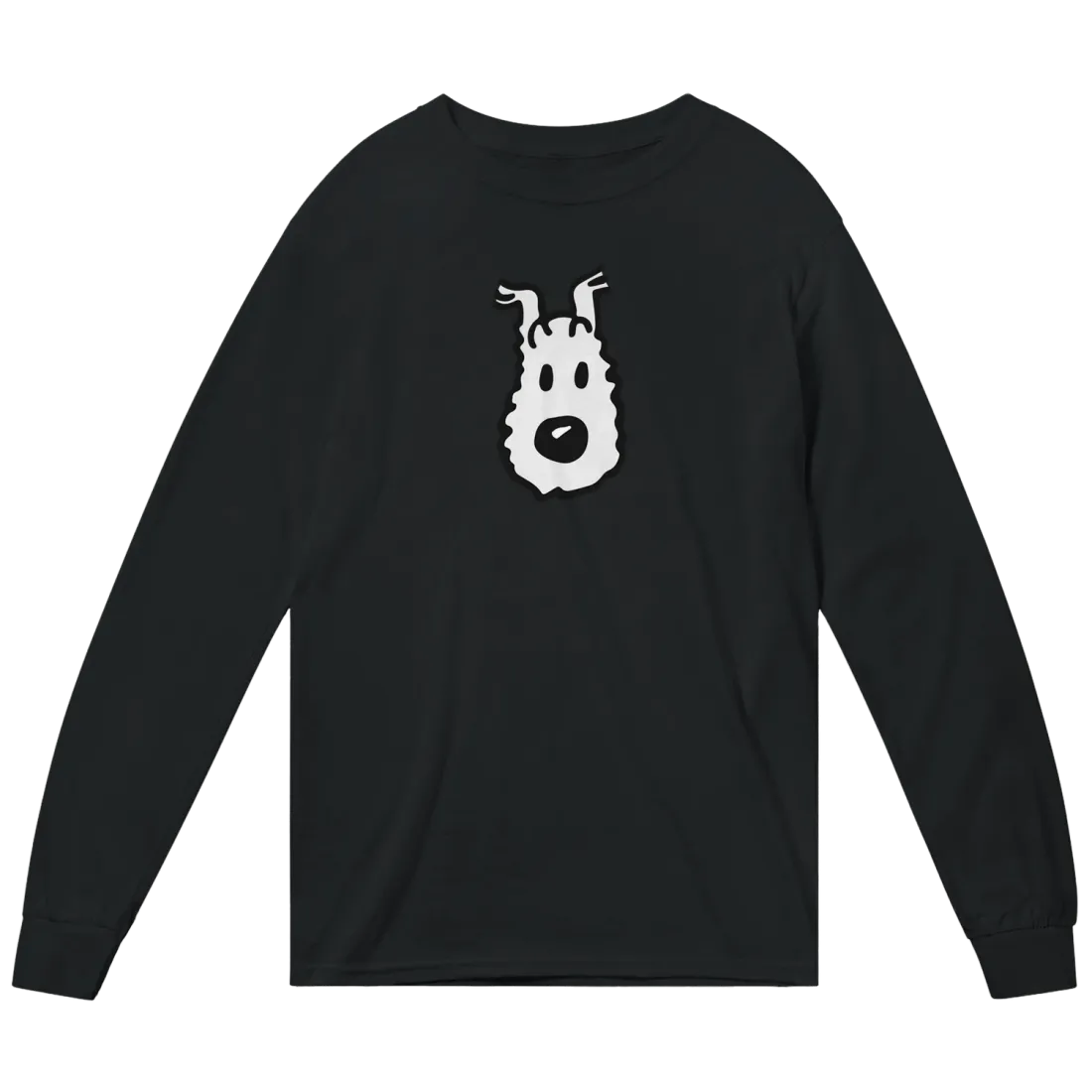 Snowy (Milou), Wire Fox Terrier from Tintin Long Sleeve Shirt