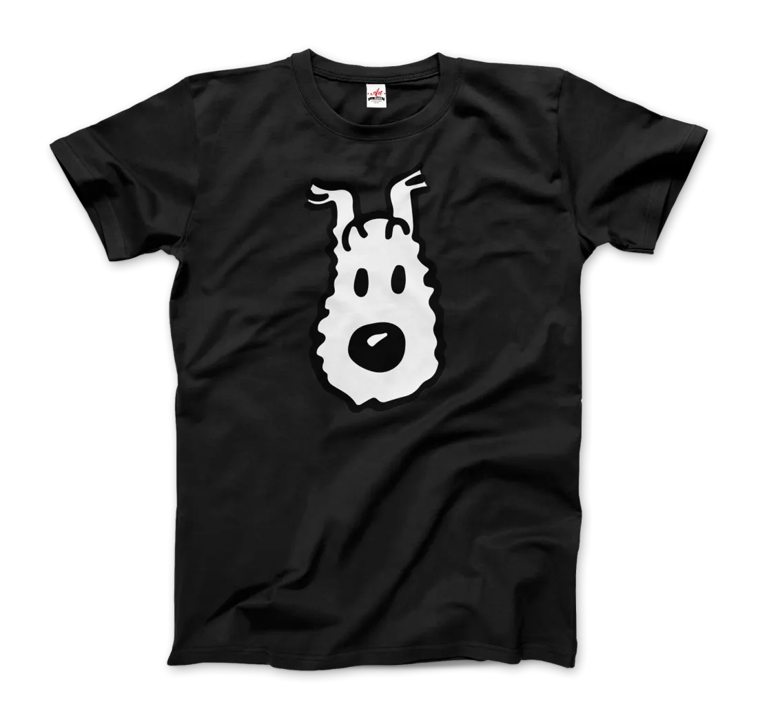 Snowy (Milou), Wire Fox Terrier from Tintin T-Shirt