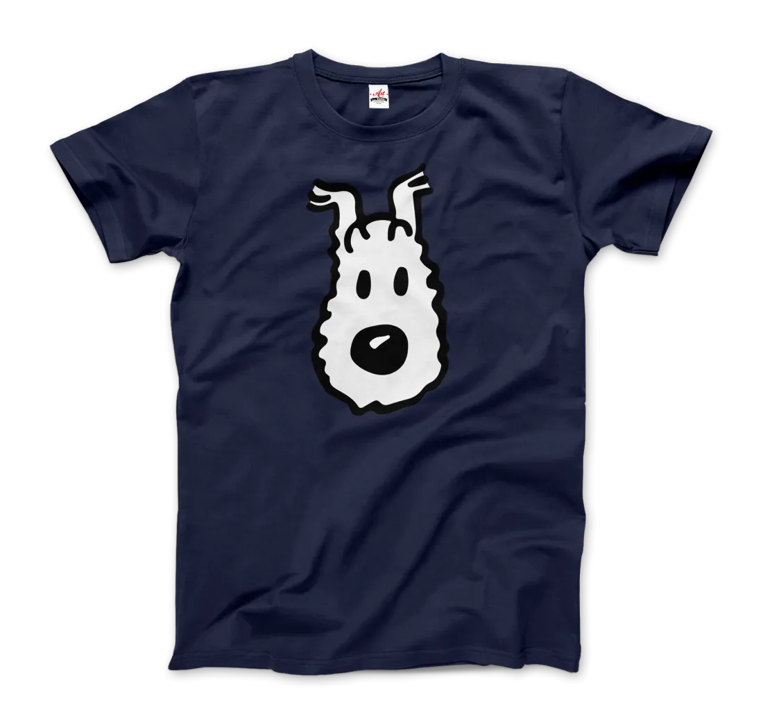 Snowy (Milou), Wire Fox Terrier from Tintin T-Shirt