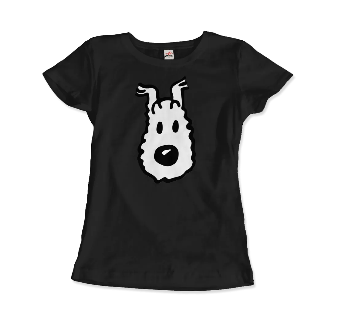 Snowy (Milou), Wire Fox Terrier from Tintin T-Shirt