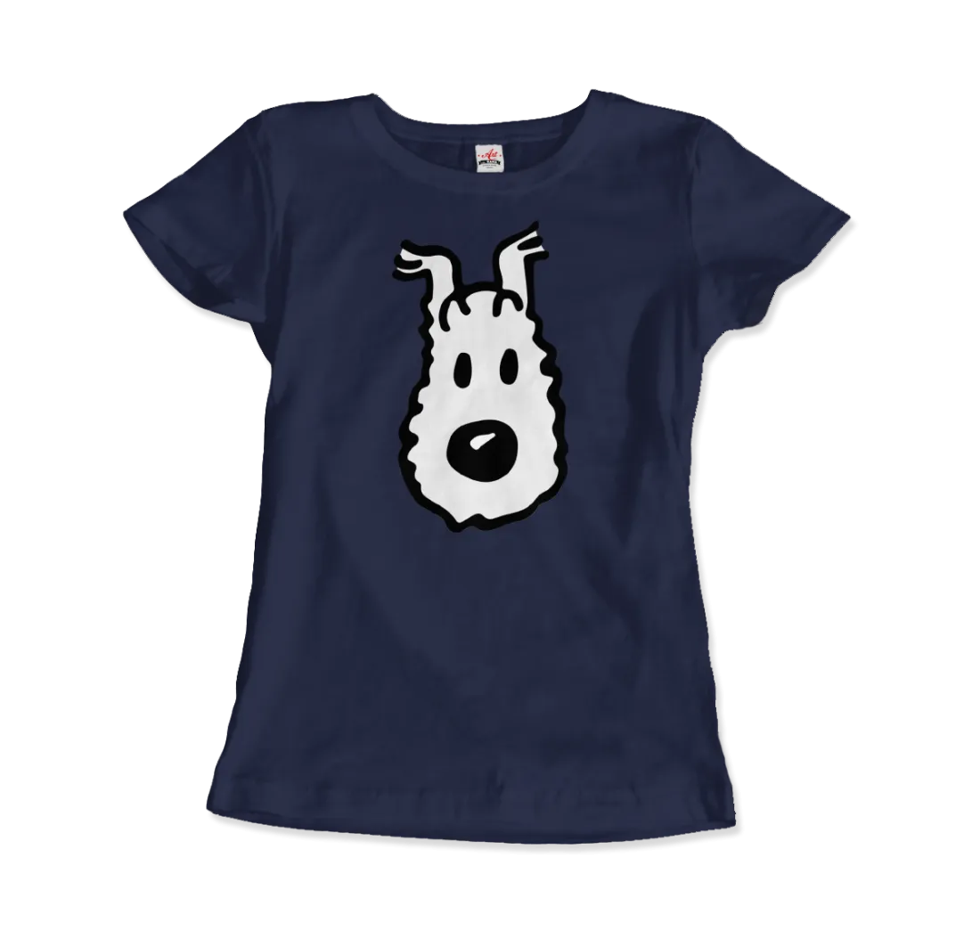 Snowy (Milou), Wire Fox Terrier from Tintin T-Shirt