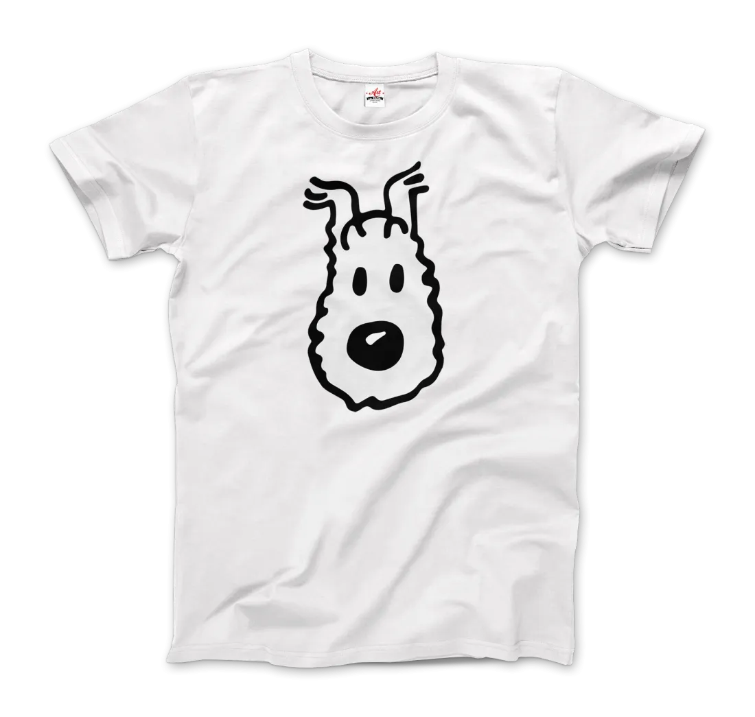 Snowy (Milou), Wire Fox Terrier from Tintin T-Shirt