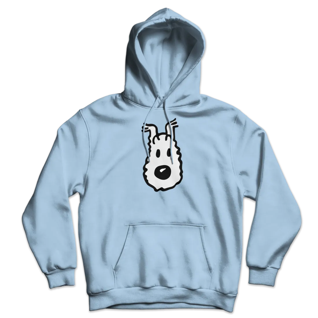 Snowy (Milou), Wire Fox Terrier from Tintin Unisex Hoodie