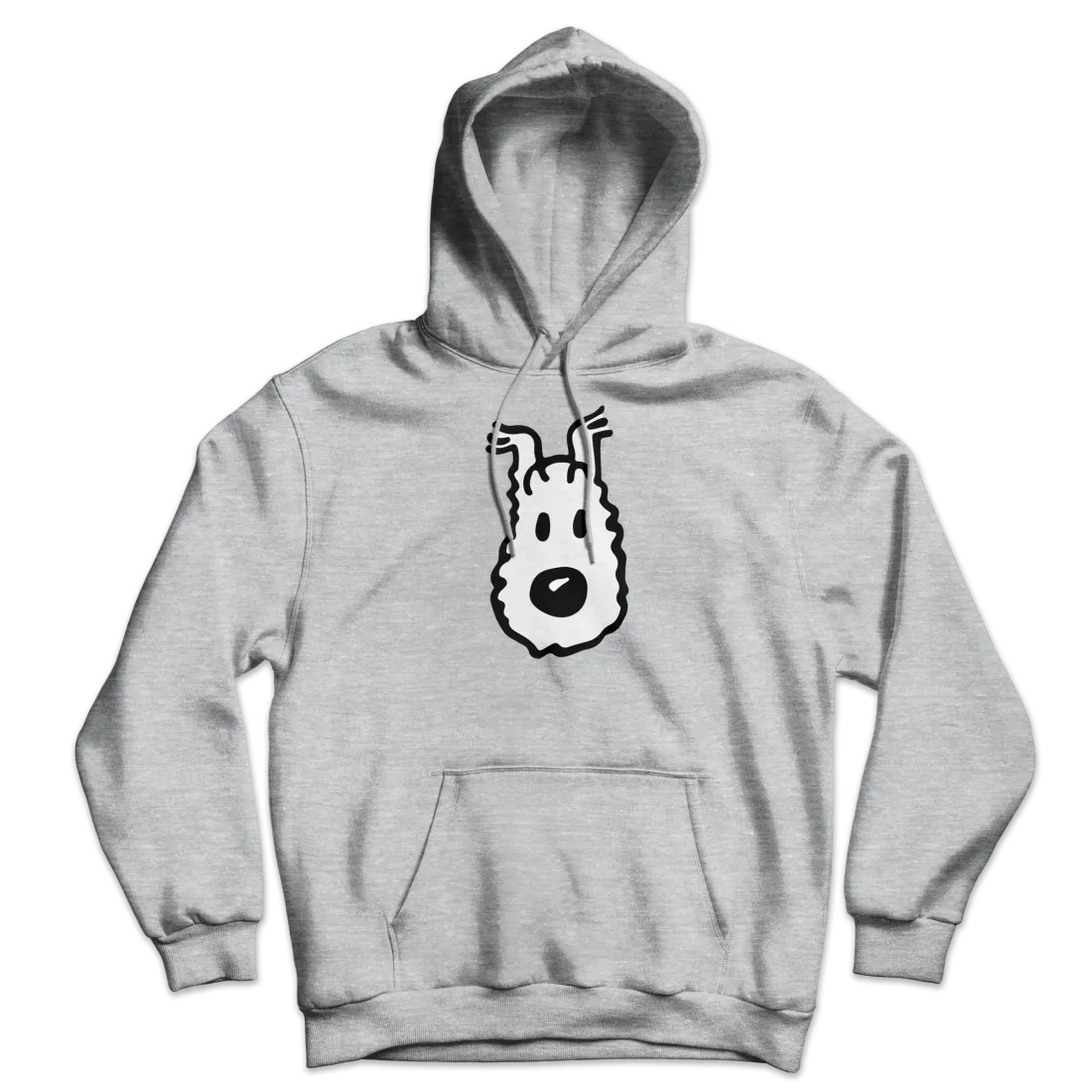 Snowy (Milou), Wire Fox Terrier from Tintin Unisex Hoodie