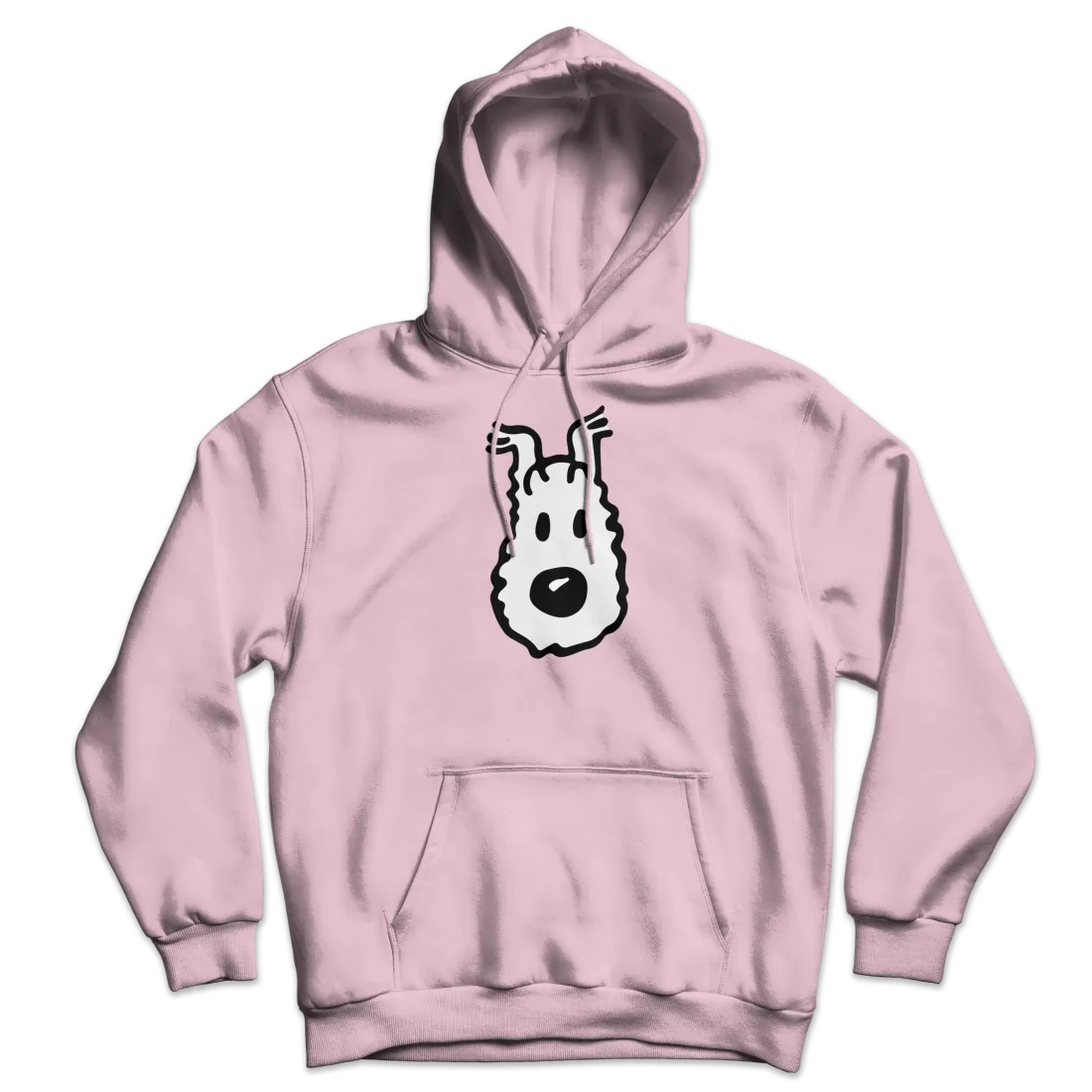 Snowy (Milou), Wire Fox Terrier from Tintin Unisex Hoodie