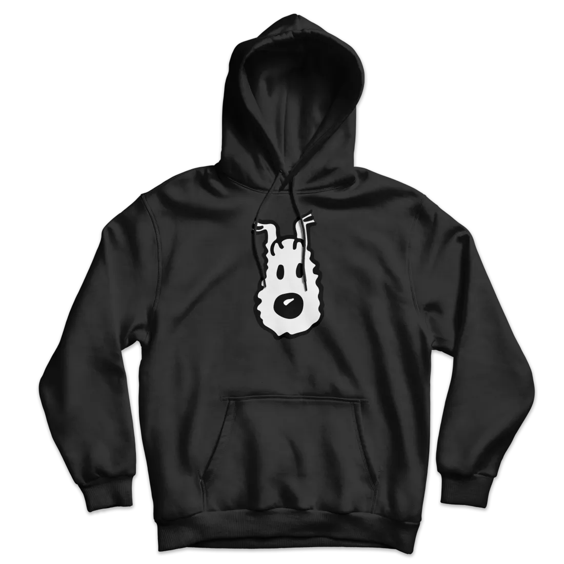 Snowy (Milou), Wire Fox Terrier from Tintin Unisex Hoodie