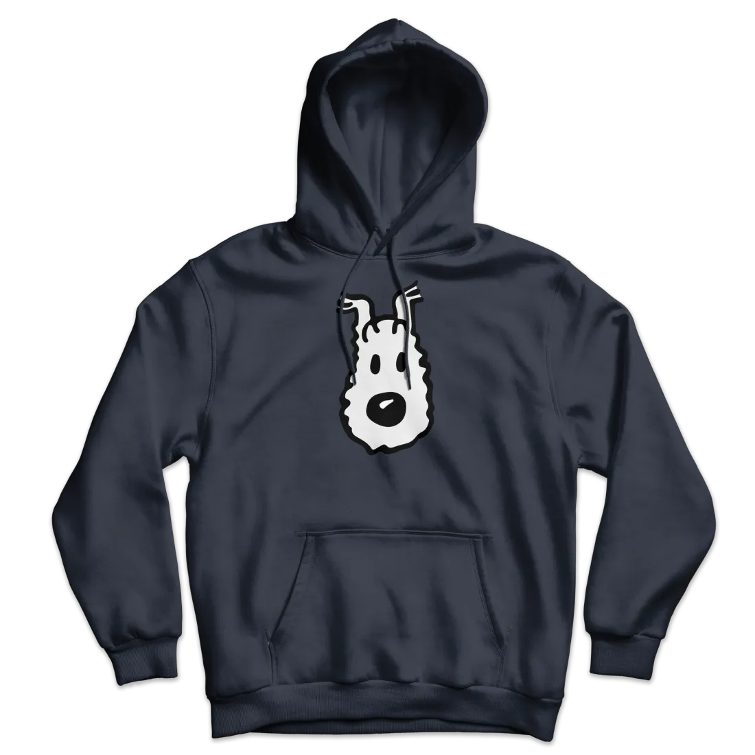Snowy (Milou), Wire Fox Terrier from Tintin Unisex Hoodie