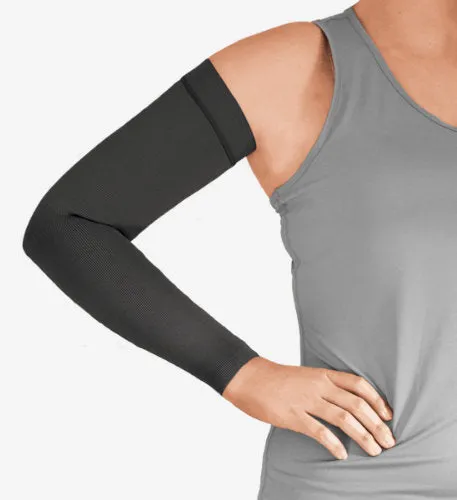 Solaris ExoStrong Flat Knit Arm Sleeve w/Silicone Band, 20-30 mmHg