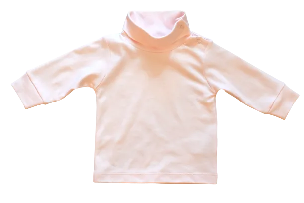 Solid Pink Turtleneck