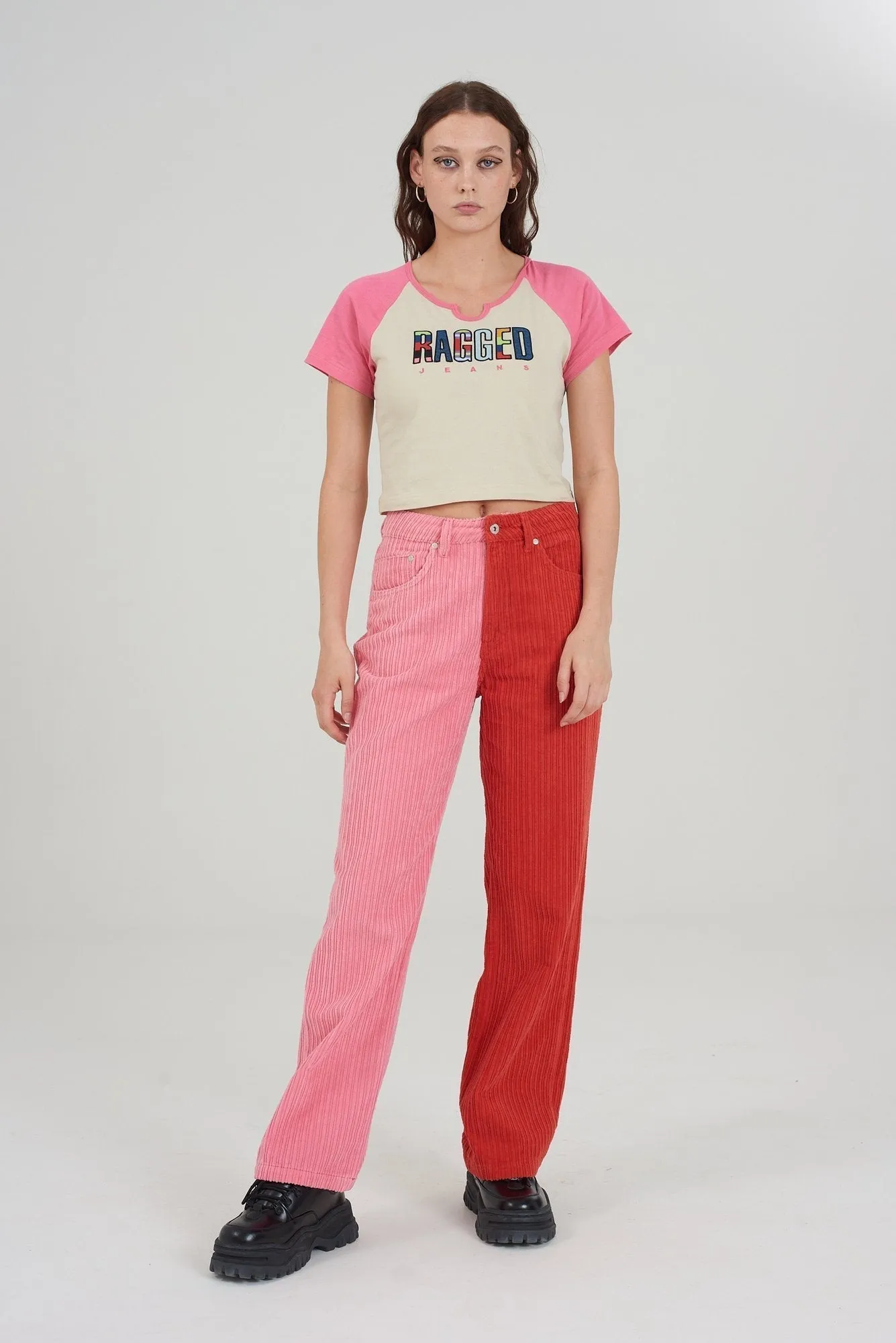STRIP DAD DENIM